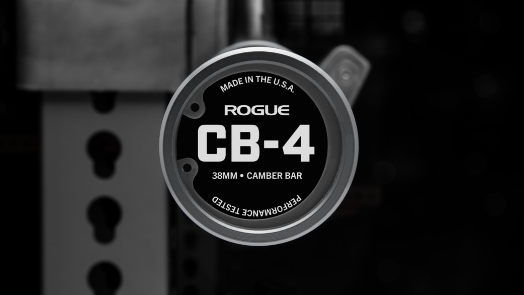 Rogue CB 4 38MM Camber Bar Rogue Fitness